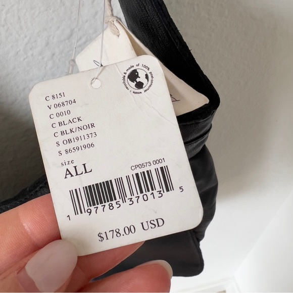 NWT Free People Titan Crossbody Bag in Black - Picture 9 of 9